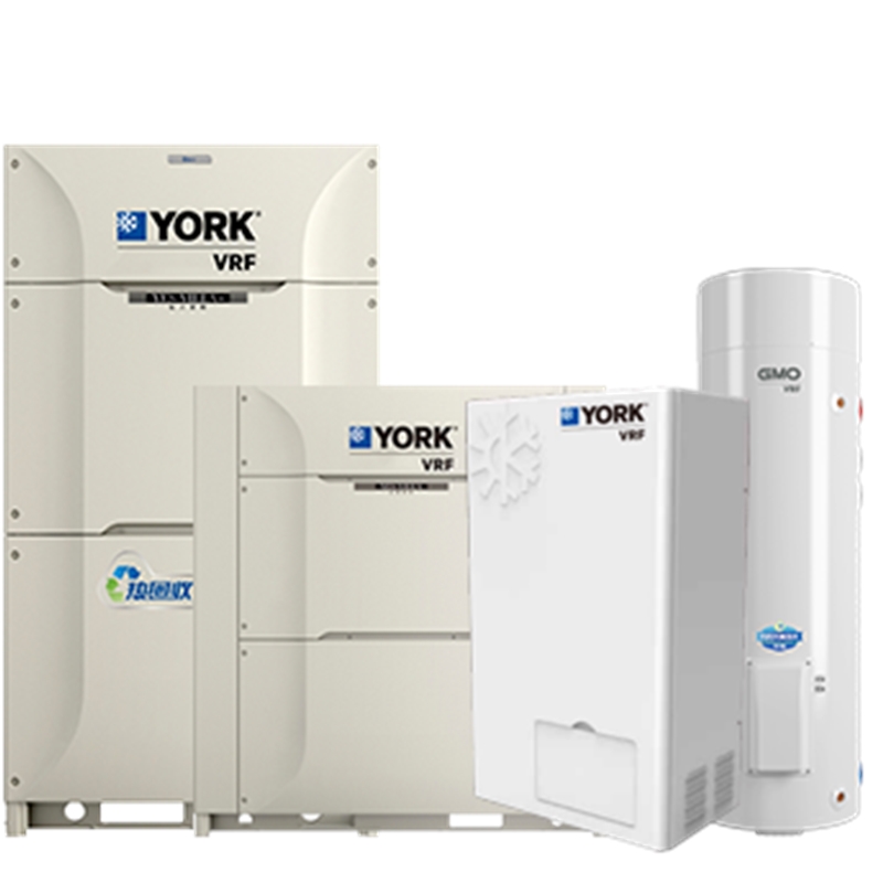 约克多联式中央空调YES-villa+系列三管制热回收三联供